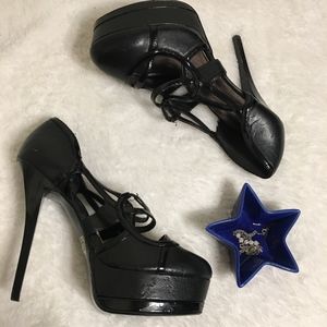 Black Bakers High Heels